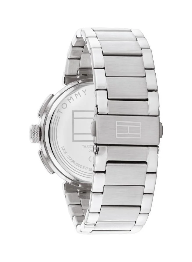 TOMMY HILFIGER Analogue Multifunction Watch with Steel Bracelet